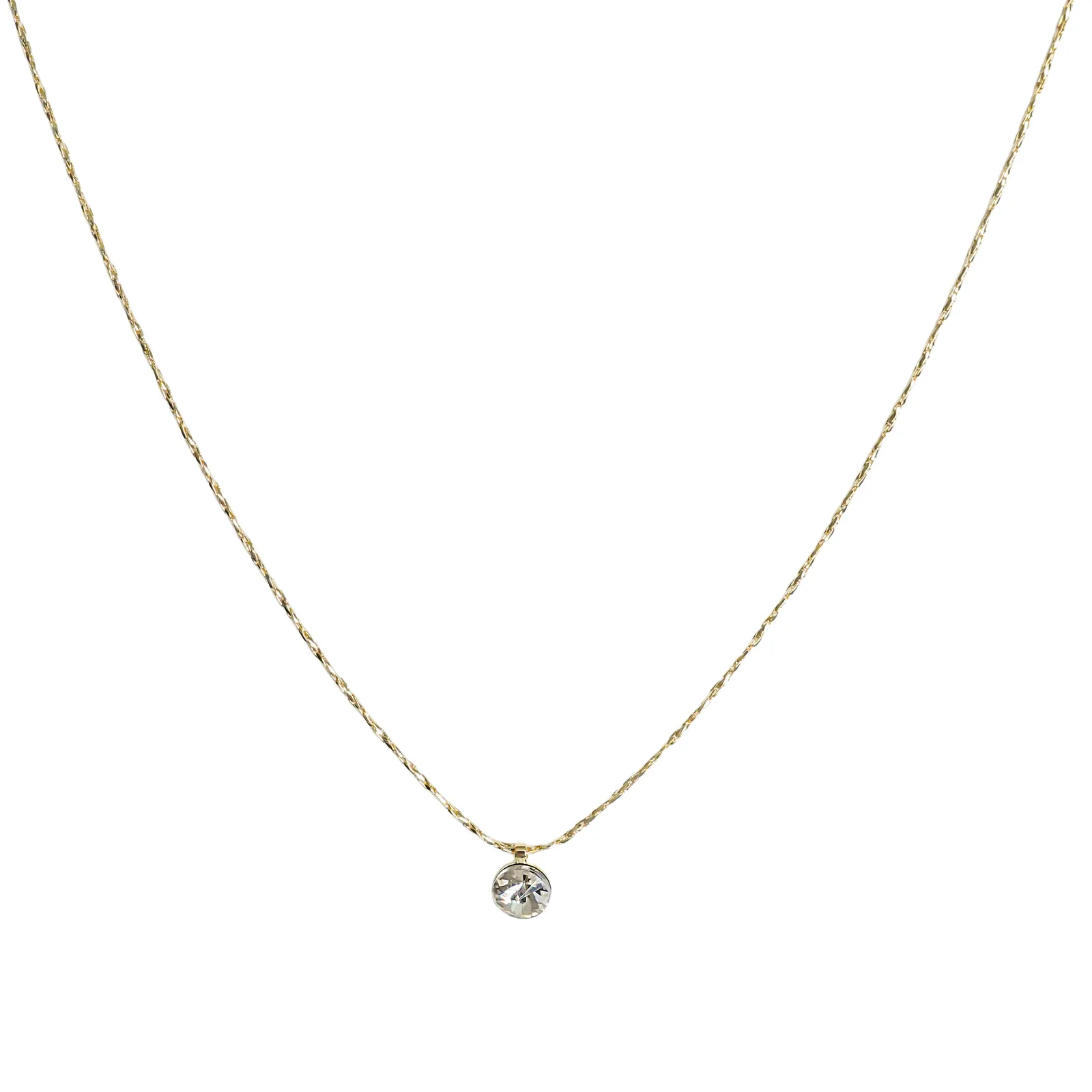 Colar Feminino Ponto de Luz – Folheado a Ouro 18k