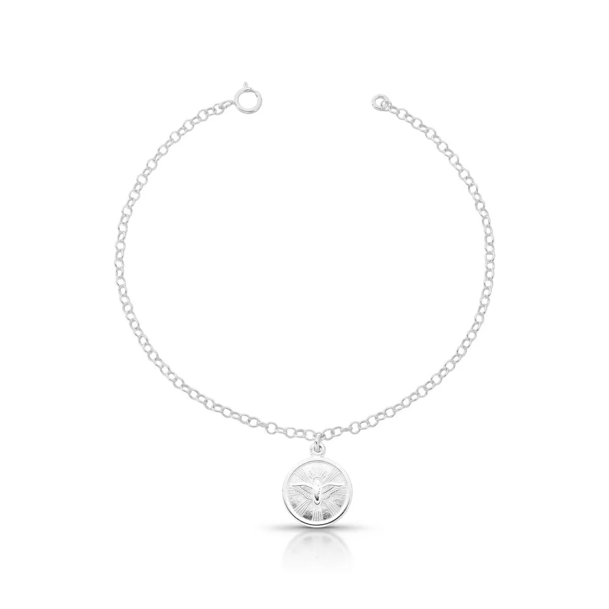 Pulseira Espírito Santo em Prata 925 - Joias e Semijoias Aurum Essentia