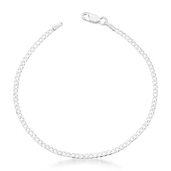 Pulseira Masculina/Feminina em Prata 925 – Modelo Grumet Tradicional - Joias e Semijoias Aurum Essentia